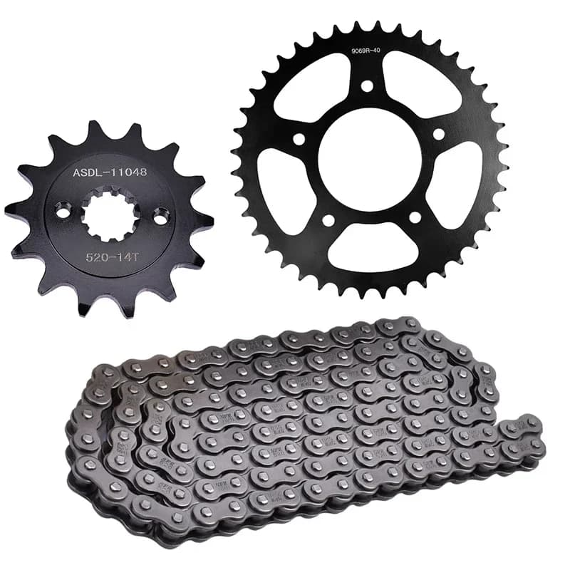 Kit de pignon avant arrière pour moto CF, MOTO CF250, NK250, CF250A, CF250-BF 520, 2017, 2018, 2019,