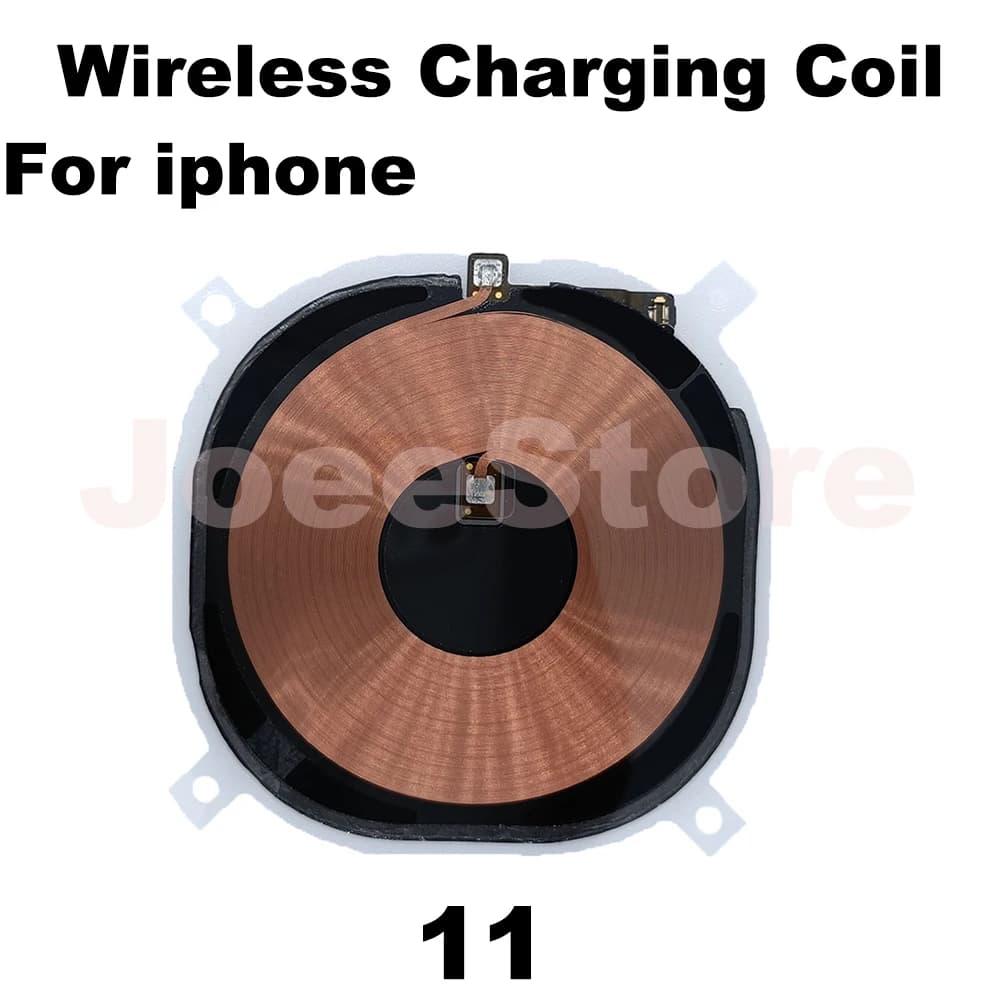 Bobine de puce de charge sans fil pour iPhone 14 13 12 11 Pro Max Mini sans fil avec bouton de Volum