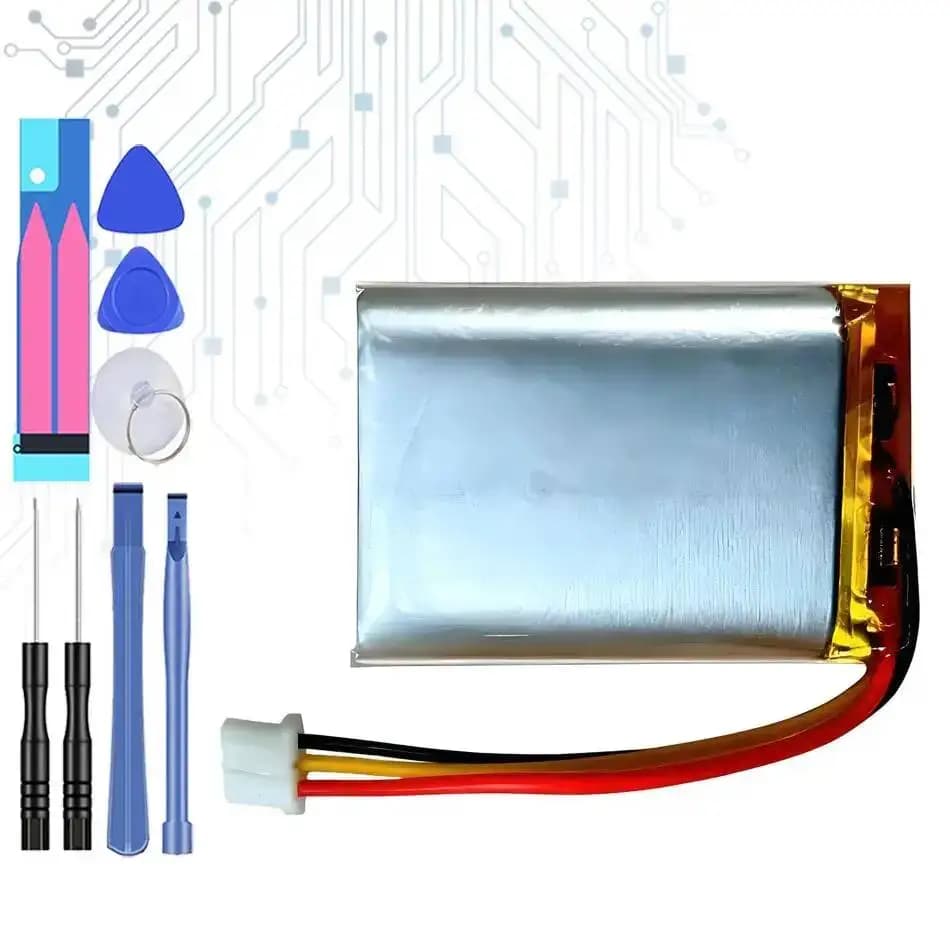 Pour Varta 1 Lip 553450 1000Mah Batterie Lithium-Ion Longue Durée