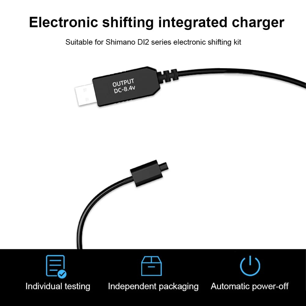 Câble de Charge Di2 à 11 vitesses, câble de chargement USB, cordon de chargeur de batterie pour câbl