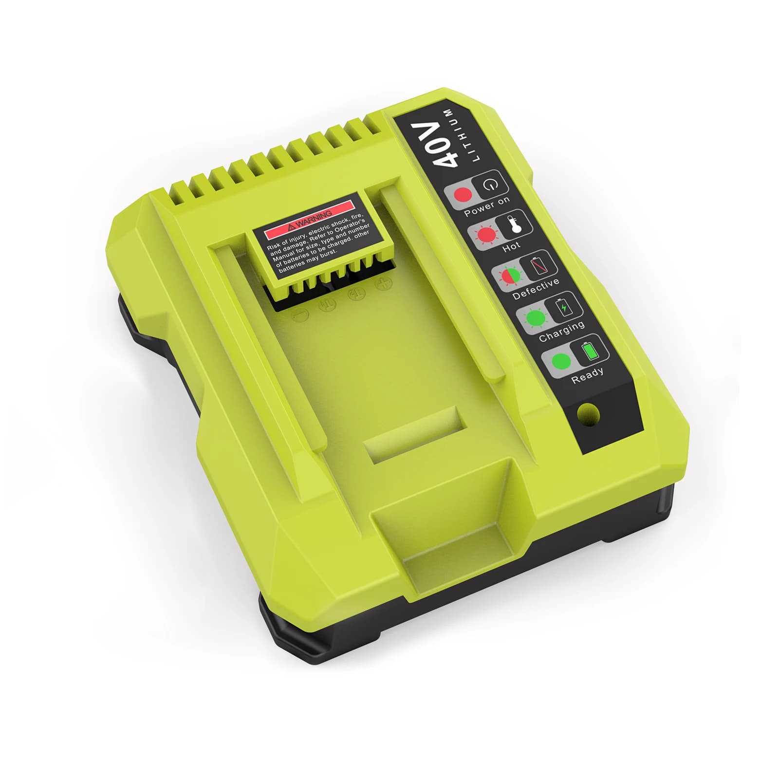 Chargeur de batterie au lithium OP401 pour Ryobi 40V OP4015 OP4026 OP4026A OP4030 OP4050A OP4040 OP4