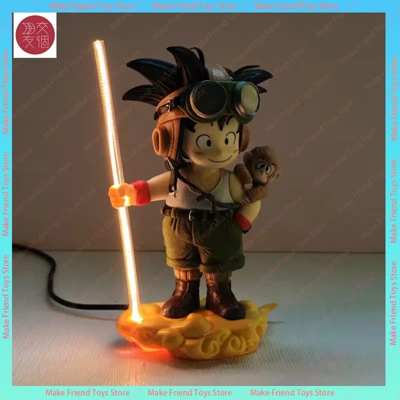 Plugin Dragon Ball Son Goku lampe lumineuse Kakarotto Kamehameha vague lampe magnétique démon Slayer