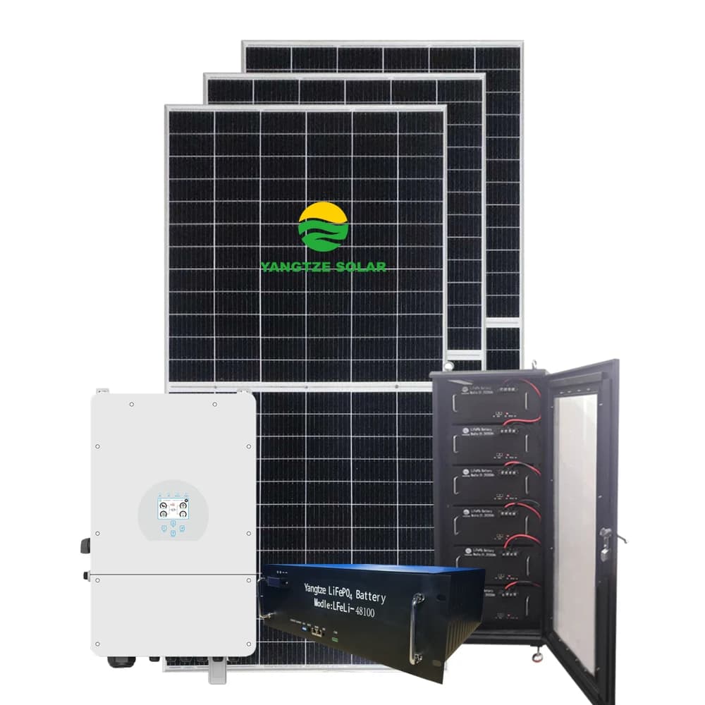 Système solaire hybride 10 kW homologué CE ISO Dubaï