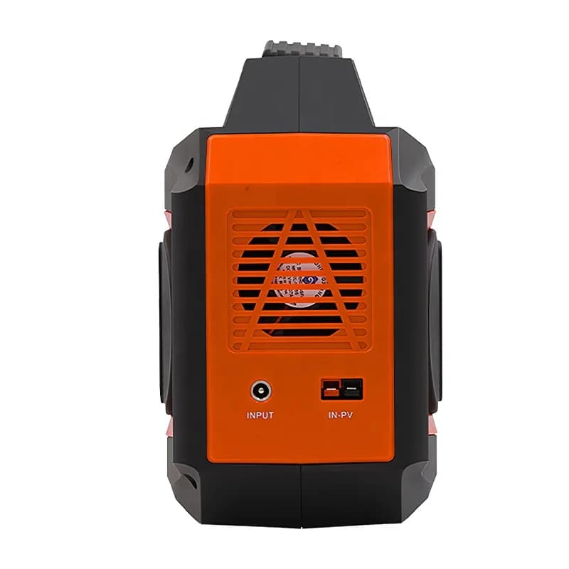 Station d'alimentation solaire portable 500W, batterie au lithium 110V AC 12V DC USB QC pour le camp
