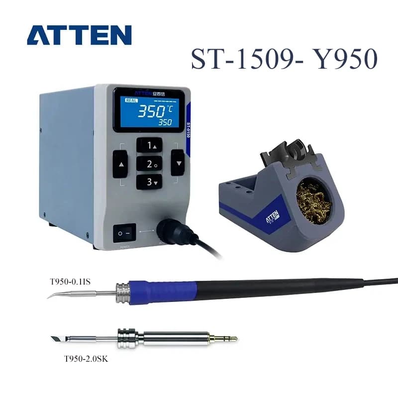 ATTEN ST-1509 9150 Station de soudage numérique Compatible avec différents types de pointes de soudu