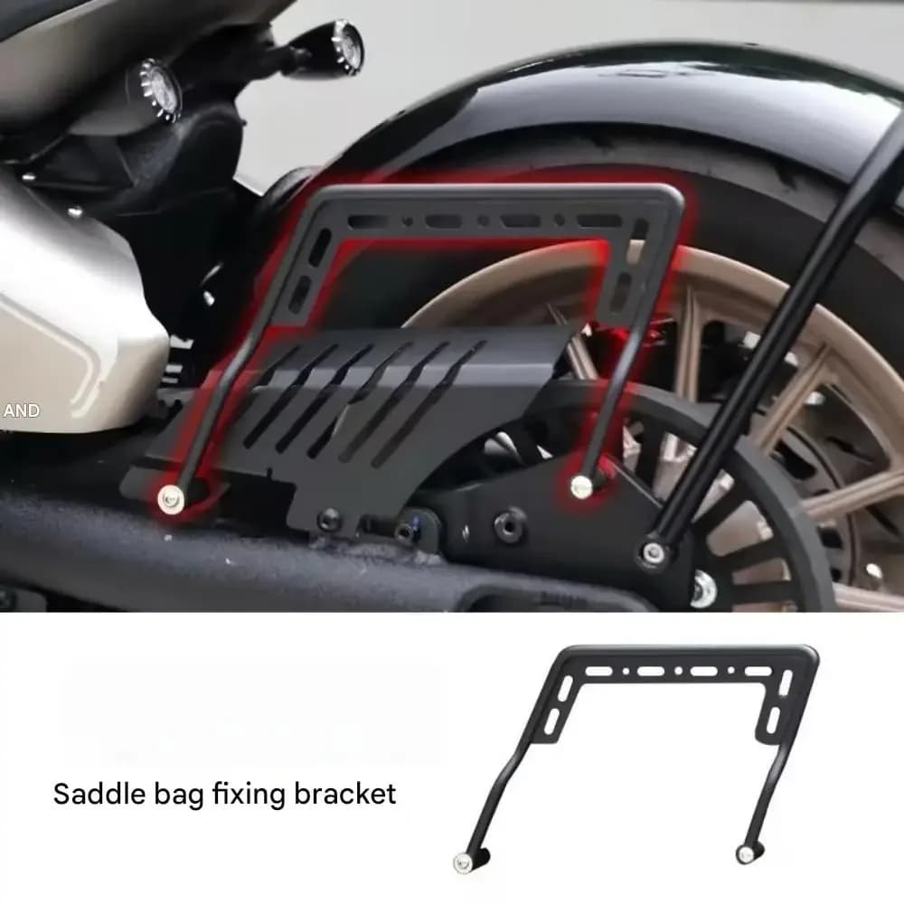Sac latéral gauche modifié pour Benda NapoleonBOB 500, sac rétro suspendu, sac à outils, accessoires