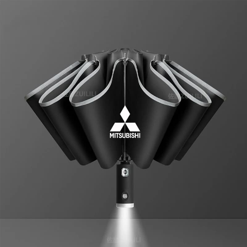 Pare-soleil pliable et automatique pour voiture, lumière Led, coupe-vent, pour Mitsubishi Outlander 