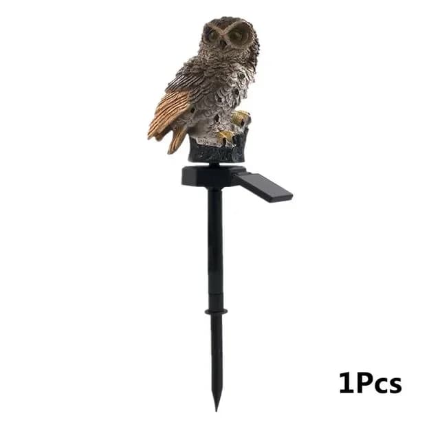 Lampe solaire Led hibou Animal lumières de jardin solaires lumière solaire à énergie solaire lampe d
