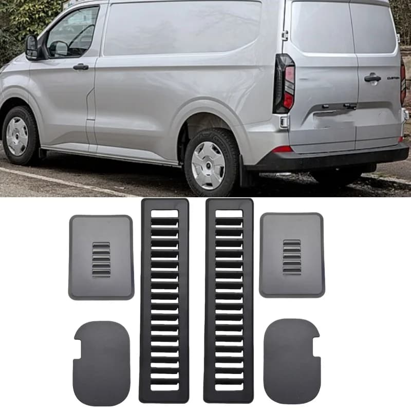 Couvre-éclairages arrière pour montants C arrière, compatibles Ford Transit Custom 2012-2023, pour c