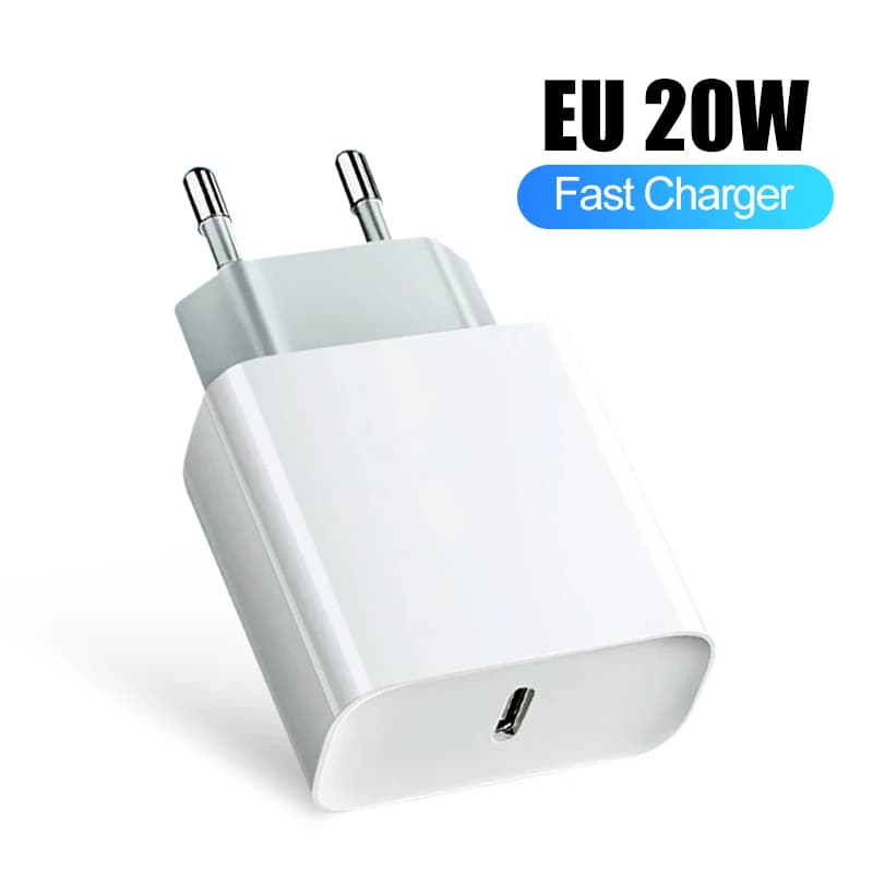 Pour Apple Original 20W USB Type C chargeur rapide pour iPhone 15 16 14 12 13 Pro Max adaptateur de 