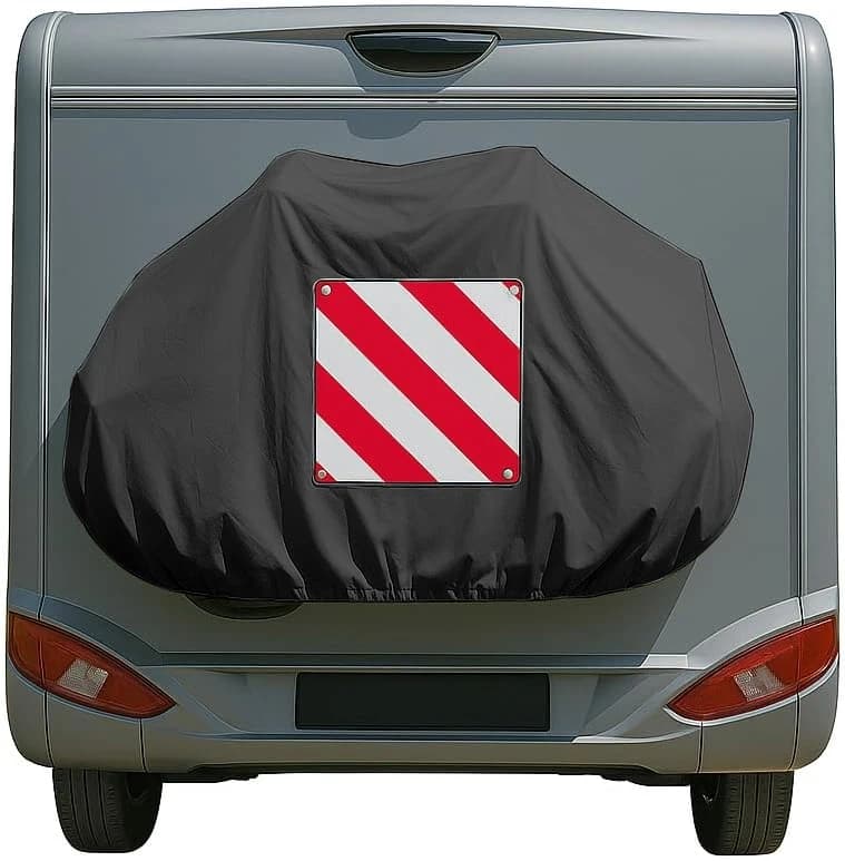 Housse de vélo à fixation arrière pour caravane, pour 1 ou 2 vélos, accessoires de camping pour cara