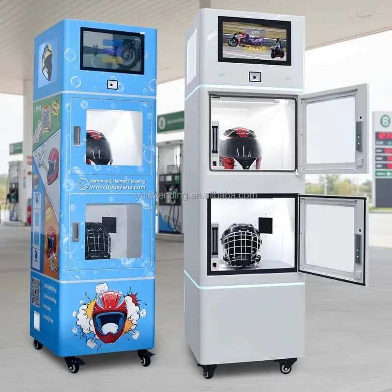 Machine de nettoyage de casques personnalisée, machine de lavage et de nettoyage de casques de moto 