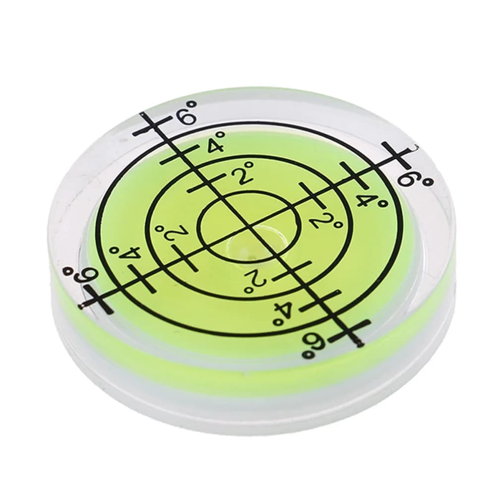 Niveau à bulle de 32mm, niveau de marquage de Surface, compteur de mesure rond en acrylique pour la 