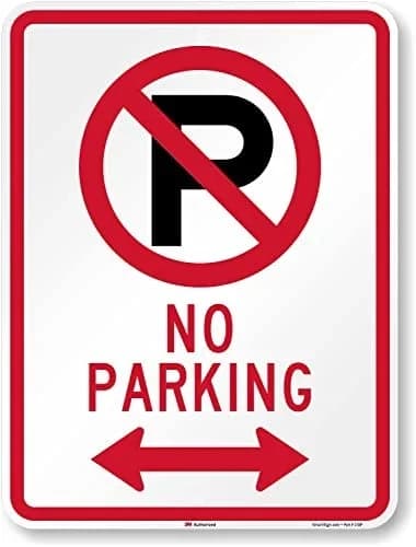 Panneau métallique rétro en étain, propriété privée, pas d'avertissement de stationnement, Plaques d