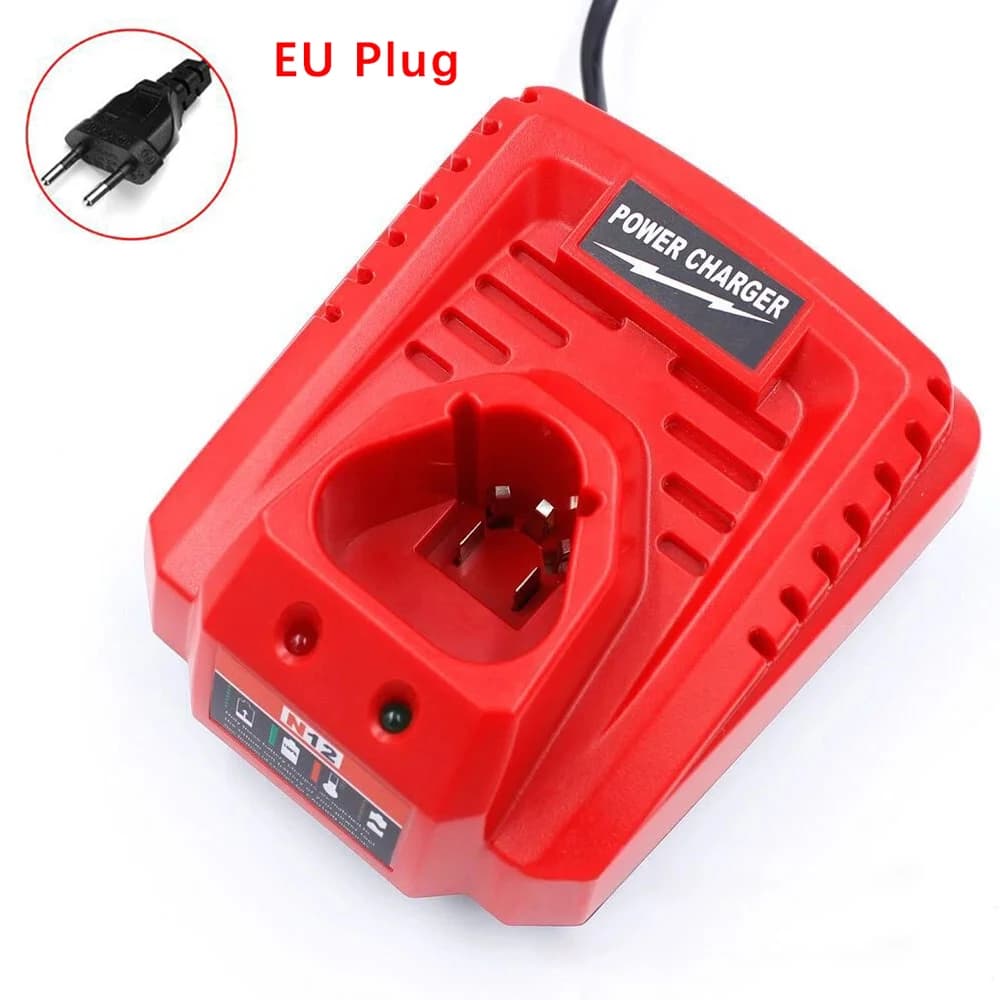 Chargeur de batterie pour batterie Lithium-Ion Milwaukee M12 N12, charge rapide 3A, remplacement 48-