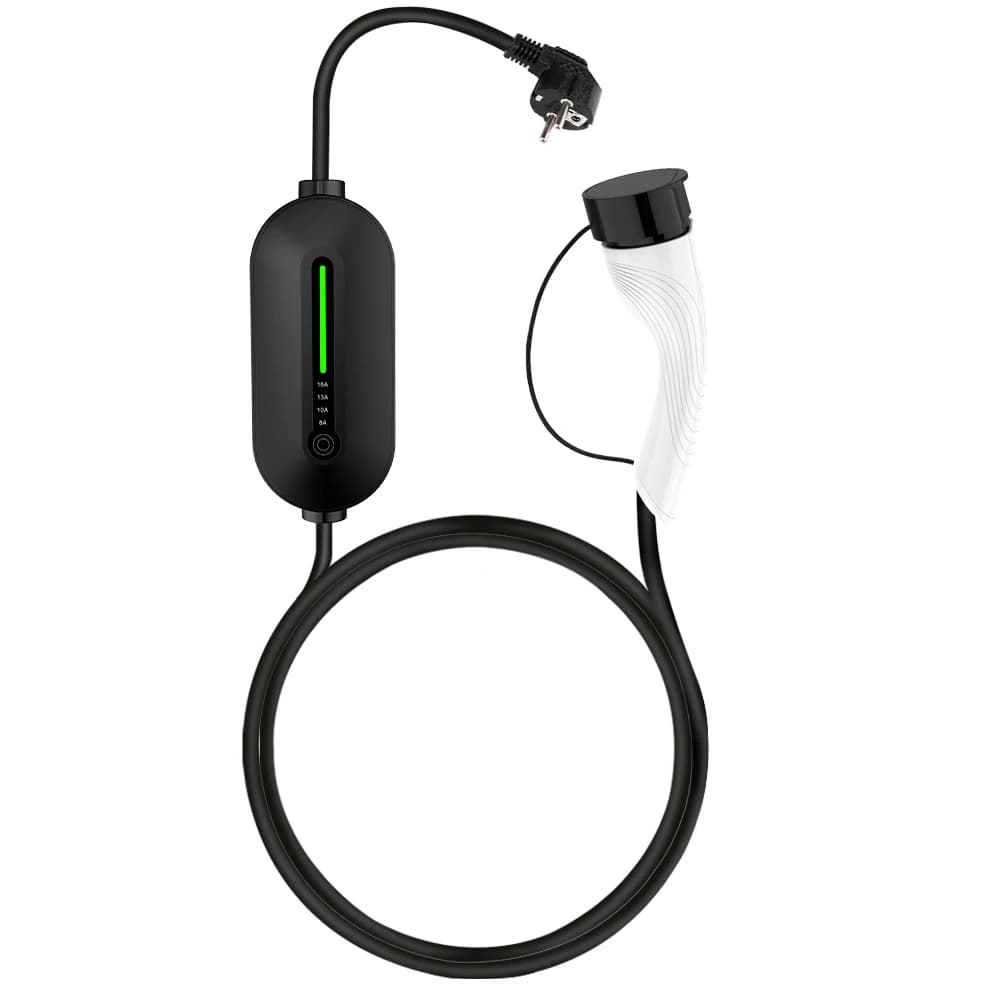 IPENGEN Électrique Chargeur de Voiture TYPE 2 IEC62196-2 3.5KW Portable EV Câble De Charge EV Charge