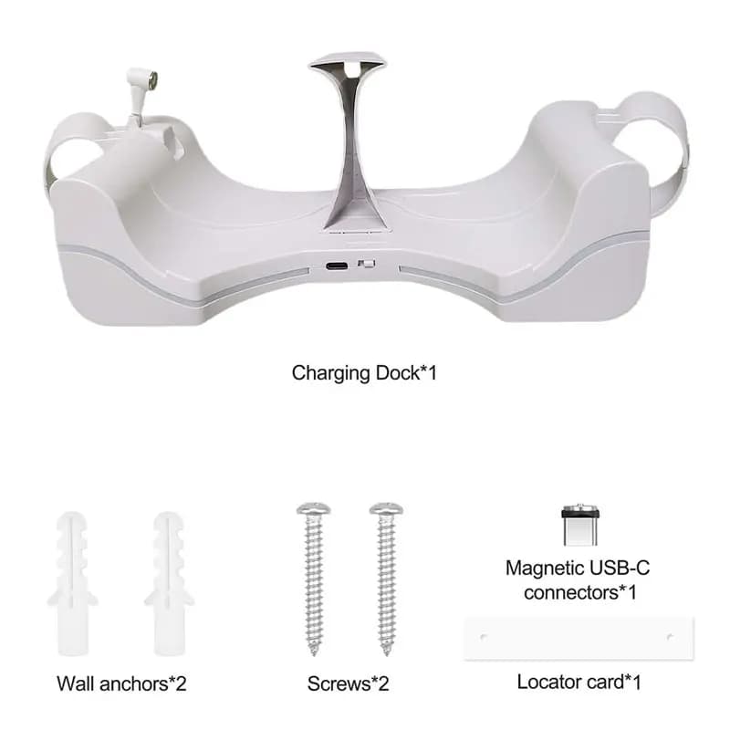 Station de chargement pour Meta Quest 3, accessoires pour casque VR, support mural et de bureau, Sta
