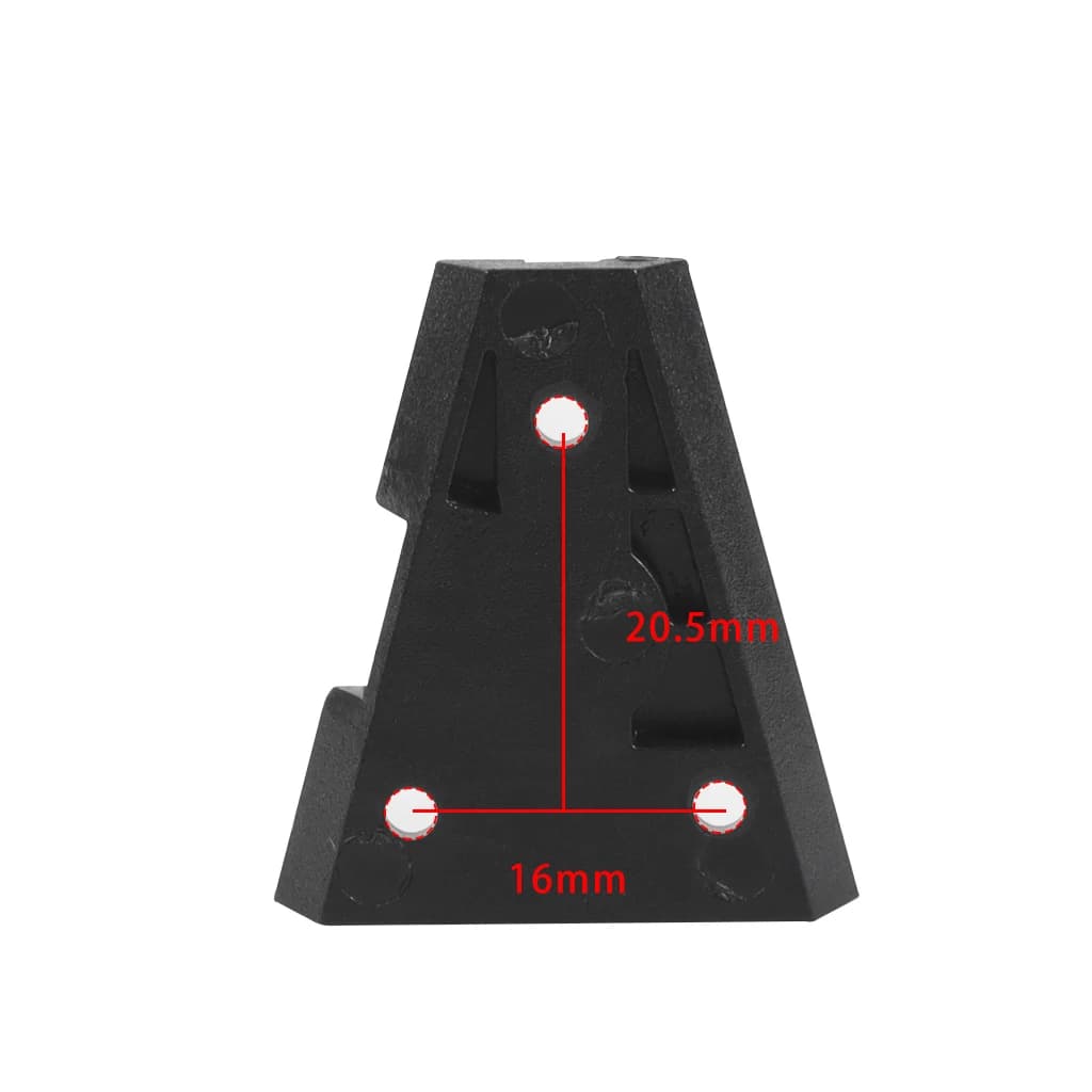 FEICHAO – connecteur à cale en métal/plastique à montage en V, accessoire pour appareil photo DSLR, 