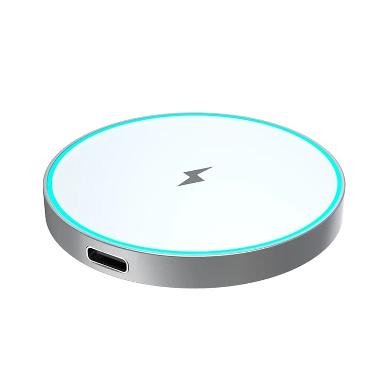 Chargeur Magnétique Sans Fil 15W à Charge Rapide Pratique pour Samsung Apple 17 16 15 14 Pro Max Air
