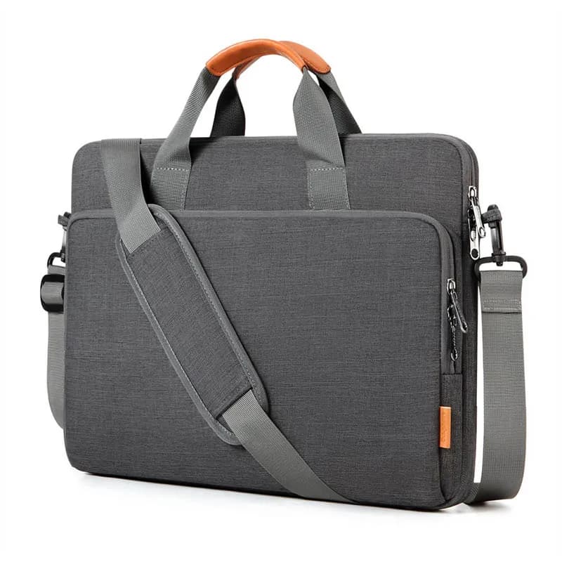 Sac à bandoulière pour ordinateur portable, sac à main étanche, porte-documents pour hommes et femme