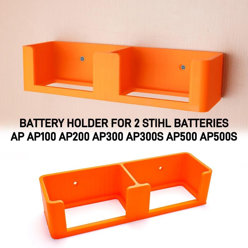 1/2 pièces support de batterie pour 2 Batteries Stihl AP AP100 AP200 AP300s AP500 AP500s support de 