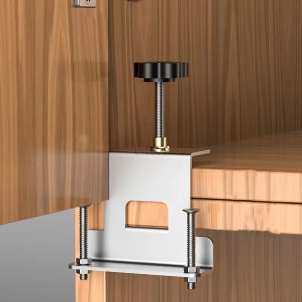 Gabarit de montage de panneau de porte d'armoire, pince de fixation de positionnement de panneau mul
