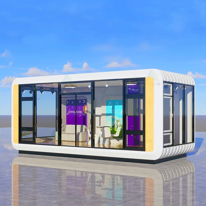 Conteneur Sun Room Space Capsule Salle mobile Apple Cabine Chambre d'amis Station de bureau Star Roo