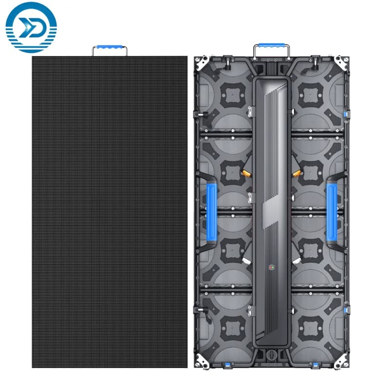 Écran LED intérieur P3.9, haute luminosité, économie d'énergie, étanche, adapté aux spectacles sur s