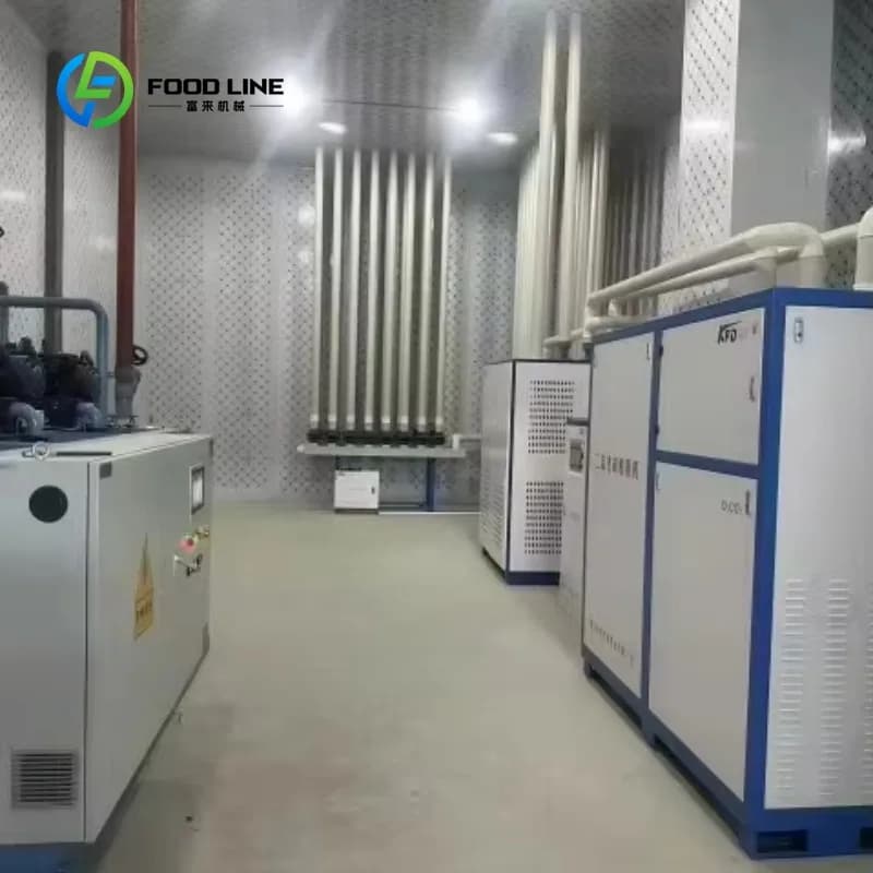 Équipement professionnel d'adsorption de dioxyde de carbone personnalisé pour la conservation des fr