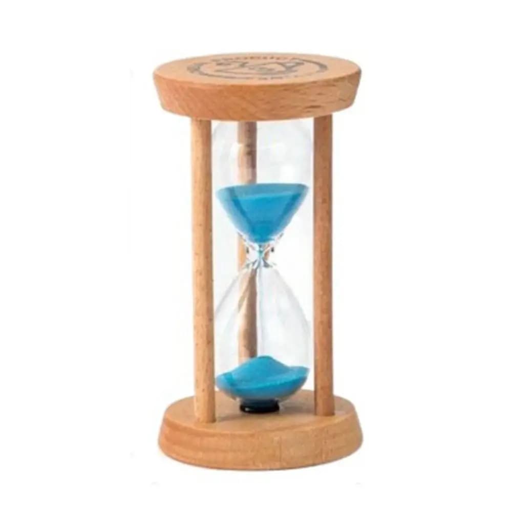 Mini Sablier en Bois pour Décoration de Bureau, Horloge de Sable, Minuteries Créatives, Cadeau de Cu