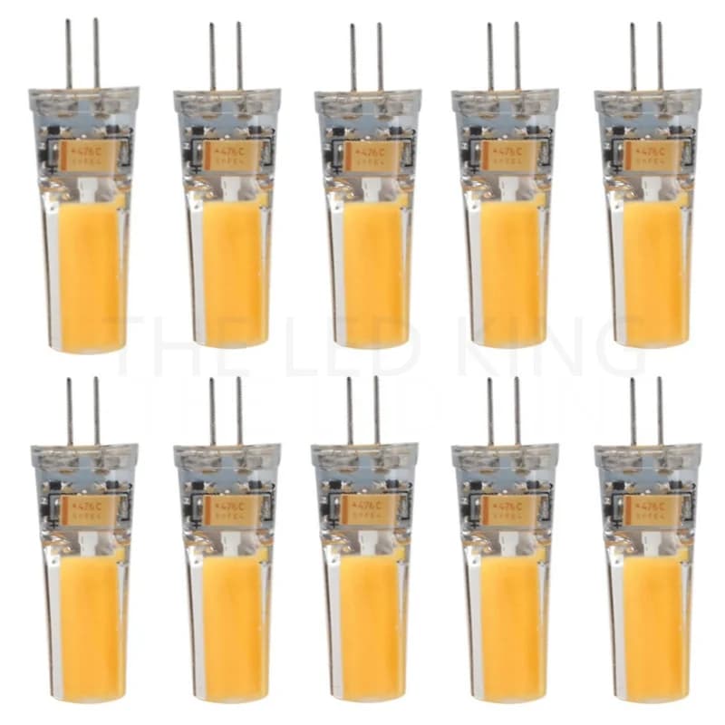 Ampoule LED G4 AC12V COB, 6W 9W DC/AC 12V 220V, lumière LED G4 COB à intensité variable, lumières de