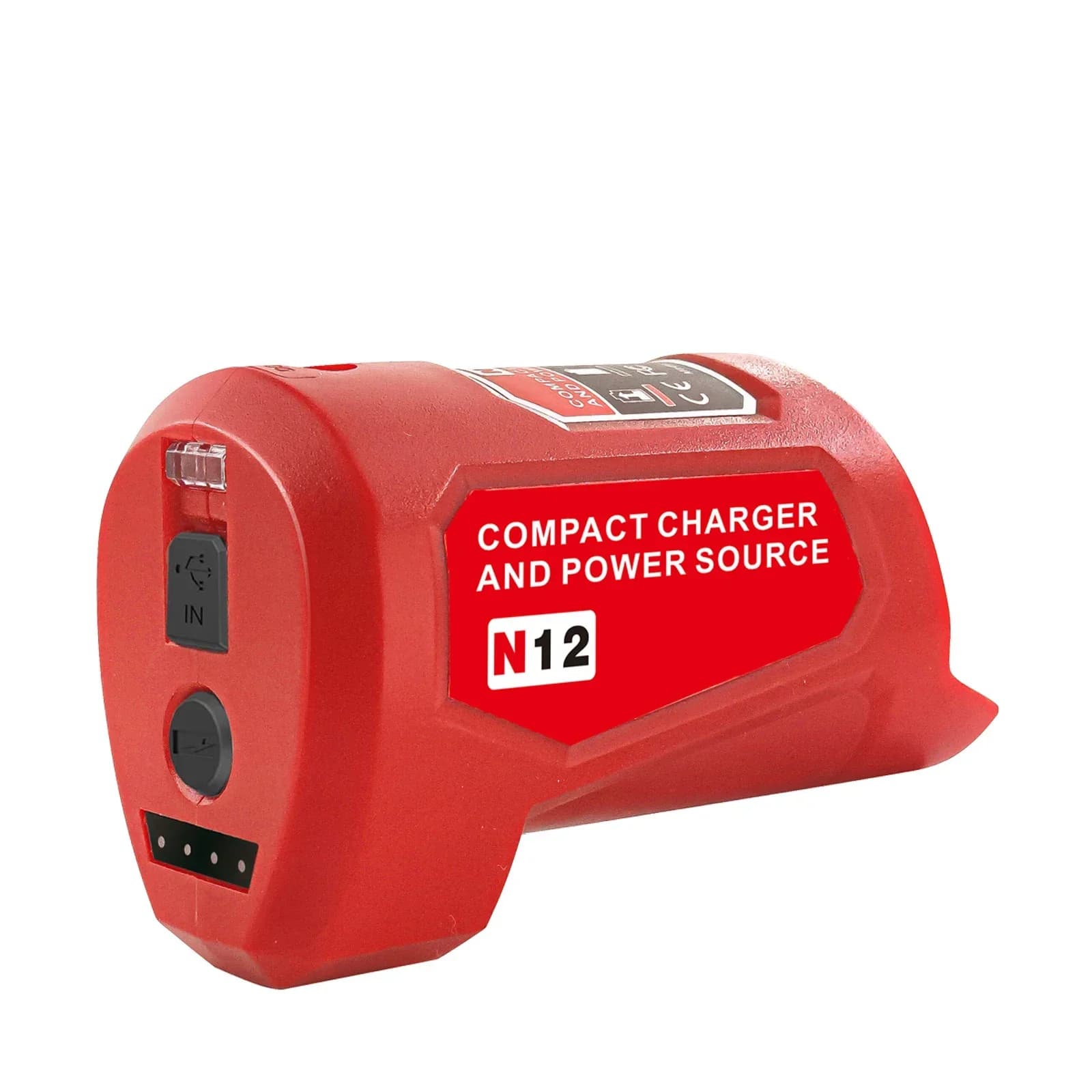 Chargeur adaptateur secteur Portable Compatible pour Milwaukee 12V, nouvel adaptateur de batterie Li