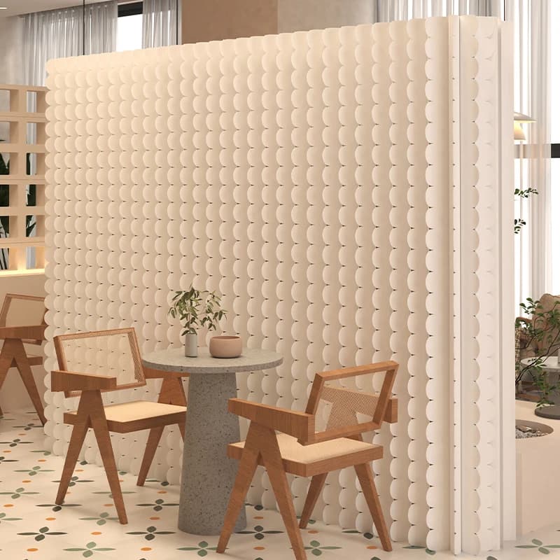 Cloison de séparation pliable en papier portable, écran de séparation multi-panneaux pour salon, dor