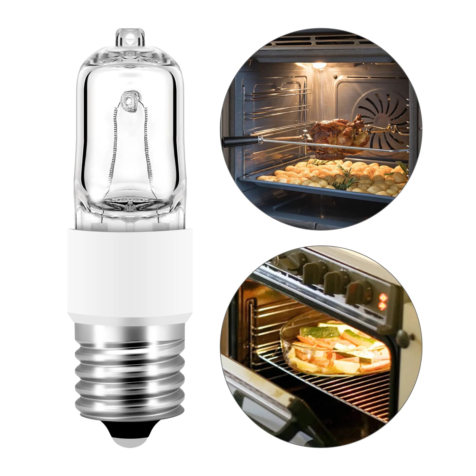 E14 25W 40W 230V lumière de four résistant aux hautes températures sèche-linge micro-ondes ampoule l