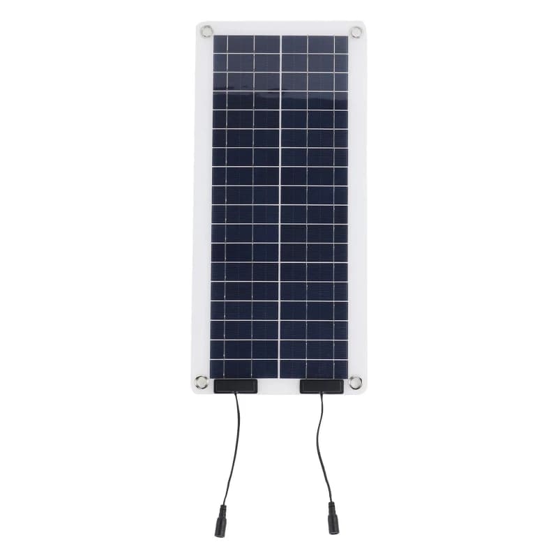 Panneau solaire 100W + 10A, contrôleur étanche, chargeur de maintien, batterie solaire, double sorti