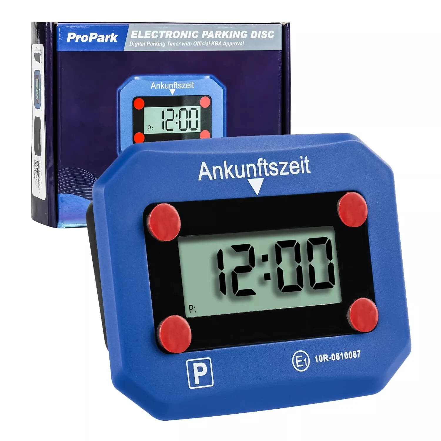 Minuteur de stationnement numérique, minuterie de stationnement électronique, réglage automatique de