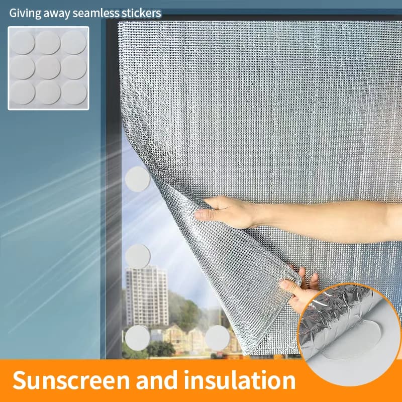 Pare-soleil pour fenêtres et toits, pare-soleil et film isolant pour pare-soleil, rideaux de porte, 