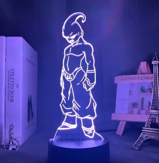 Anime Dragon Ball Z 3D Led veilleuse Goku végéta figurines lampe de Table cadeaux d'anniversaire et 