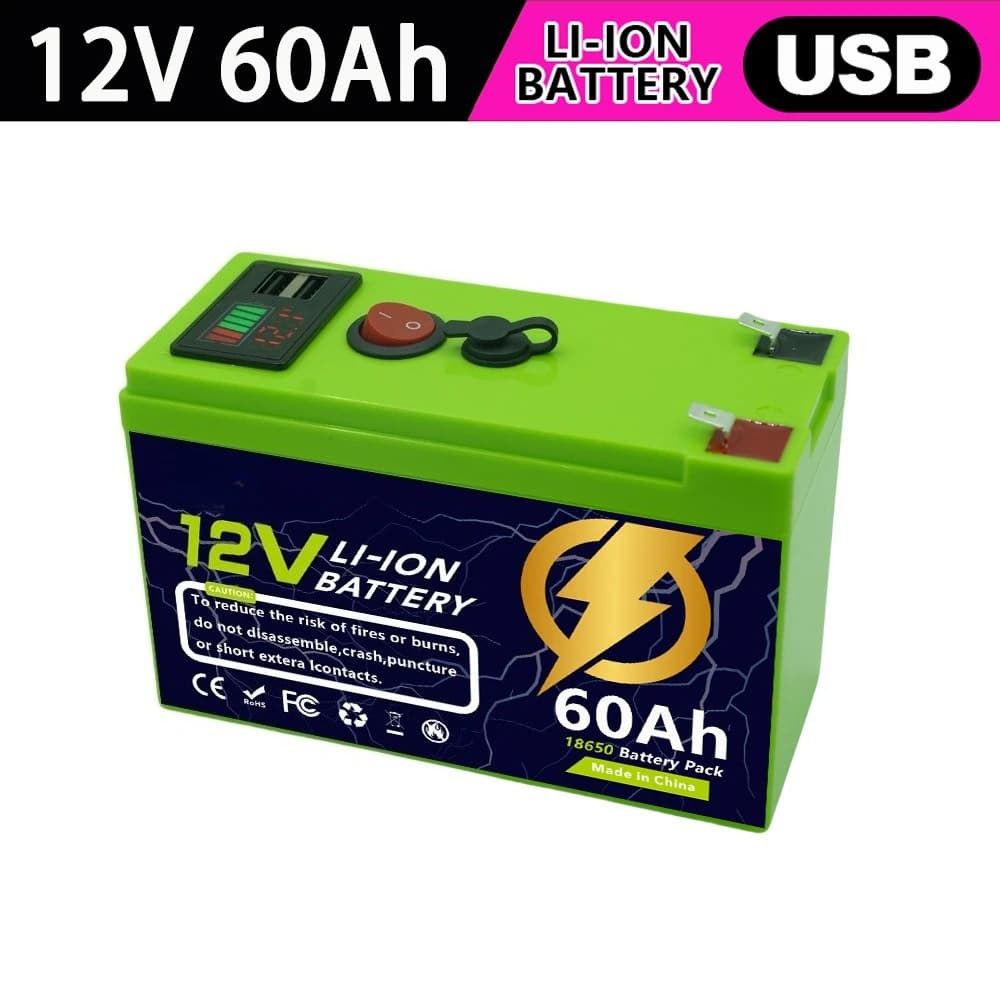 Batterie LiFePO4 12,6 V 150 Ah pour panneaux solaires, roues motorisées, éclairage, phosphate de fer