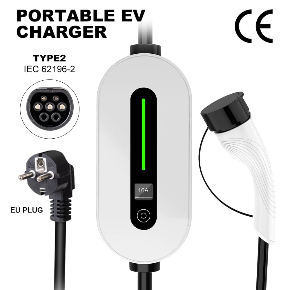 IPENGEN-Chargeur de voiture électrique, câble de charge de type 2, station de charge EV, boîtier mur