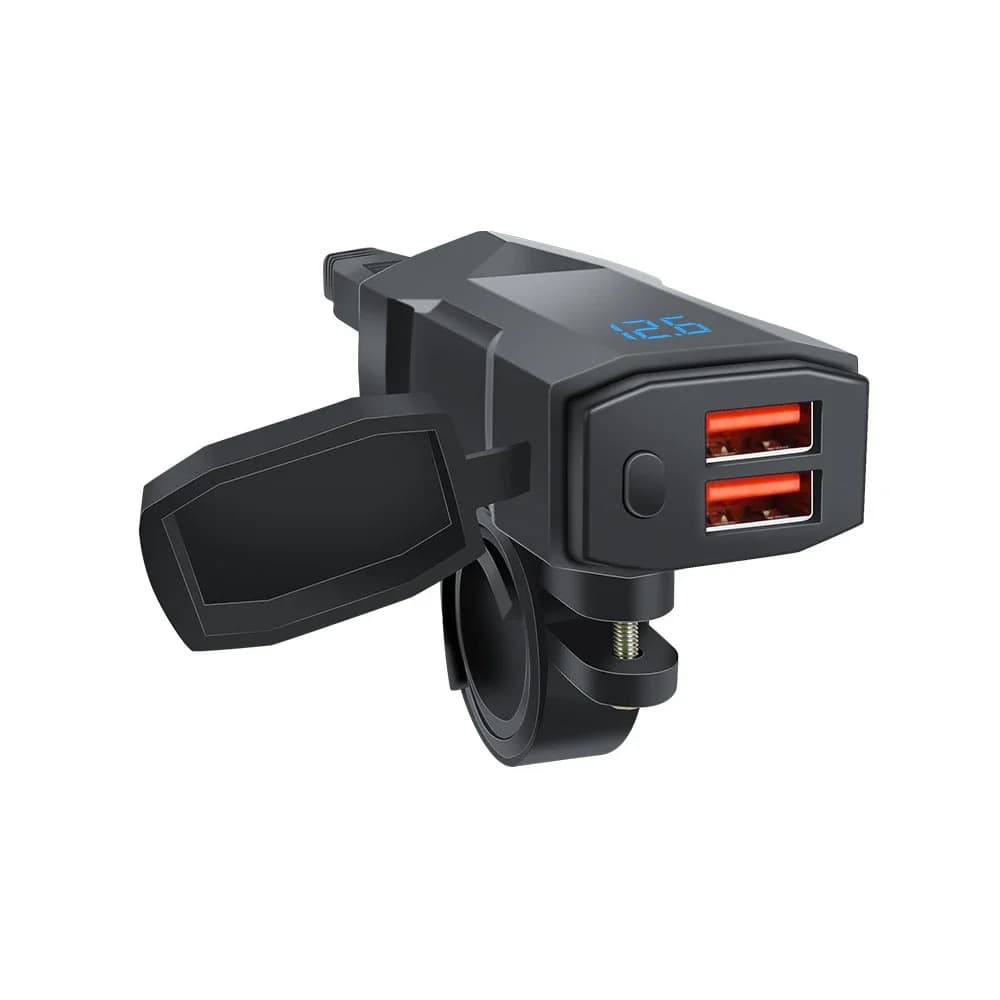 Chargeur USB pour moto 100W, super rapide, charge bidirectionnelle d'urgence, chargeur de batterie U