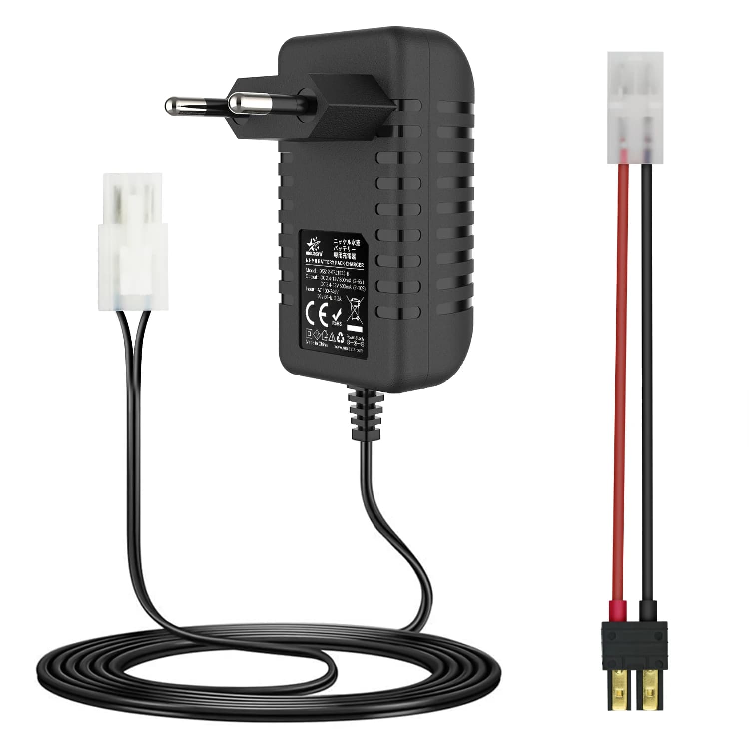 Melasta – chargeur de batterie de voiture RC 7.2V 8.4V 9.6V, Compatible avec Traxxas et Tamiya Stand