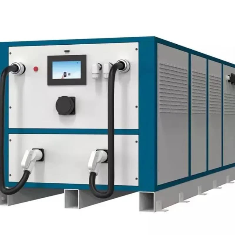 Station de recharge rapide DC 132 kWh, batterie de stockage d'énergie, chargeur mobile pour flotte d