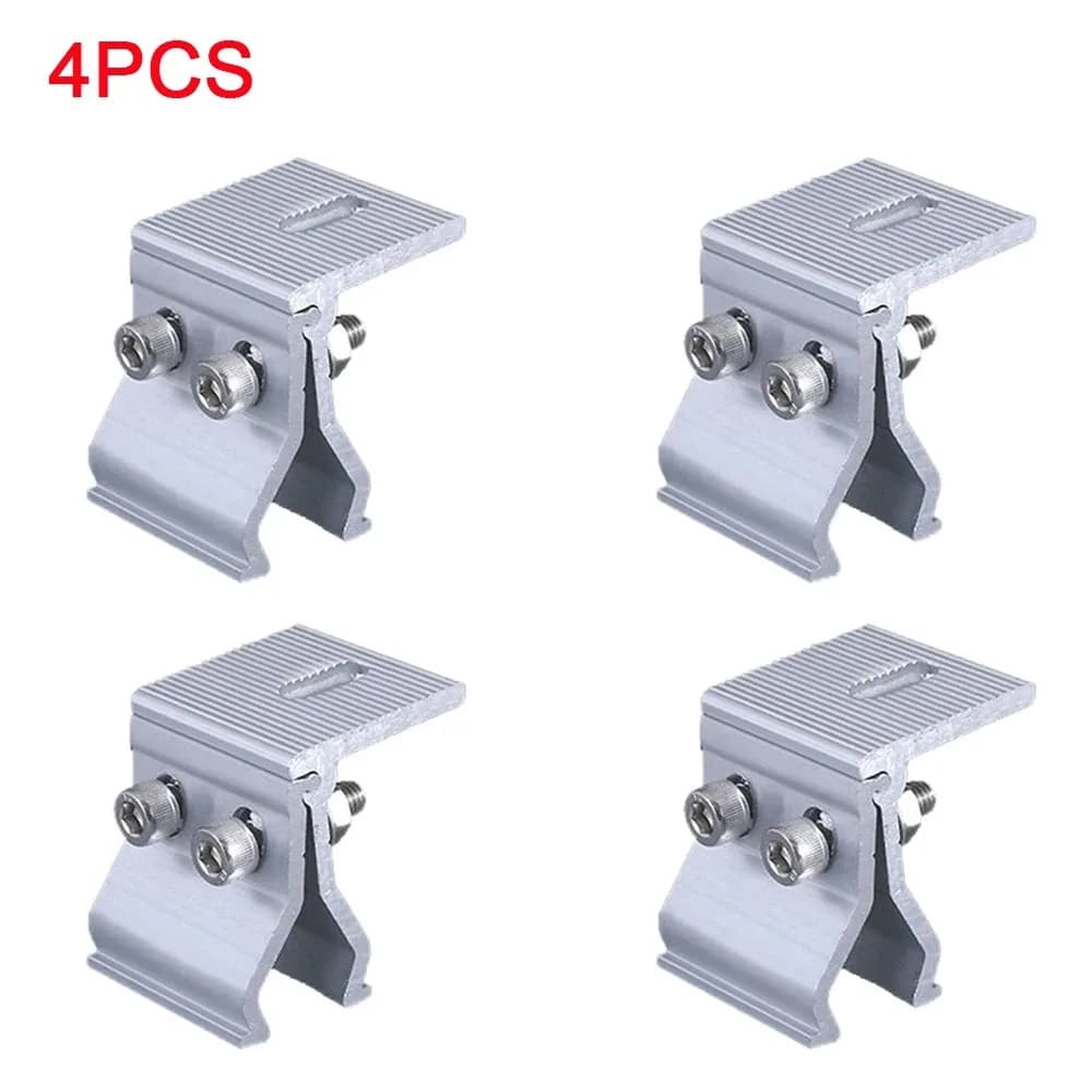 Gaiaray support de panneau solaire pince de fixation de montage de toit support de panneau PV Clips 