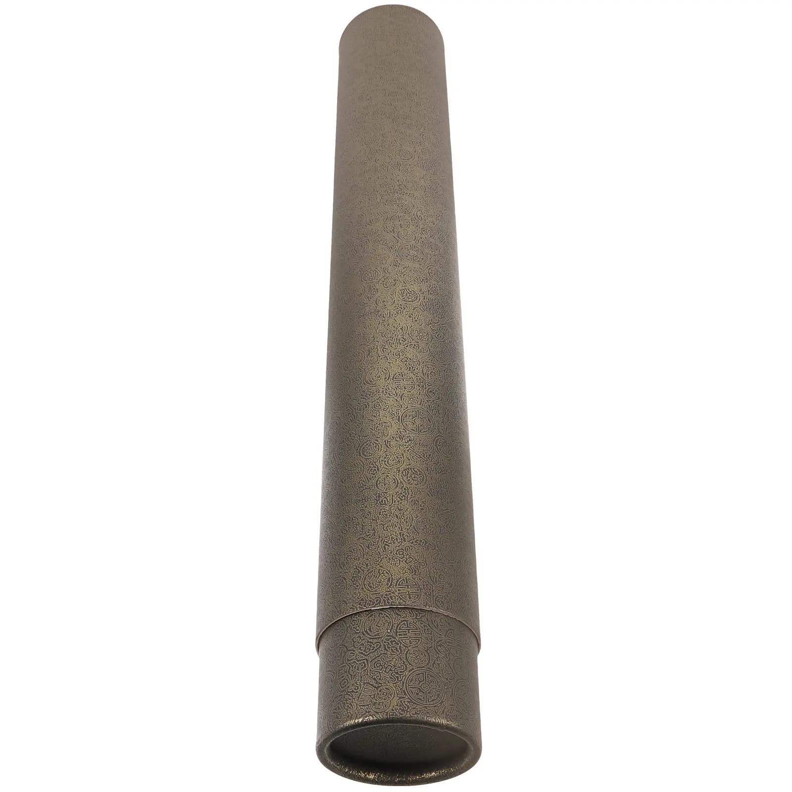 Tube télescopique portable pour affiches, longueur réglable, tube de rangement pour œuvres d'art, po