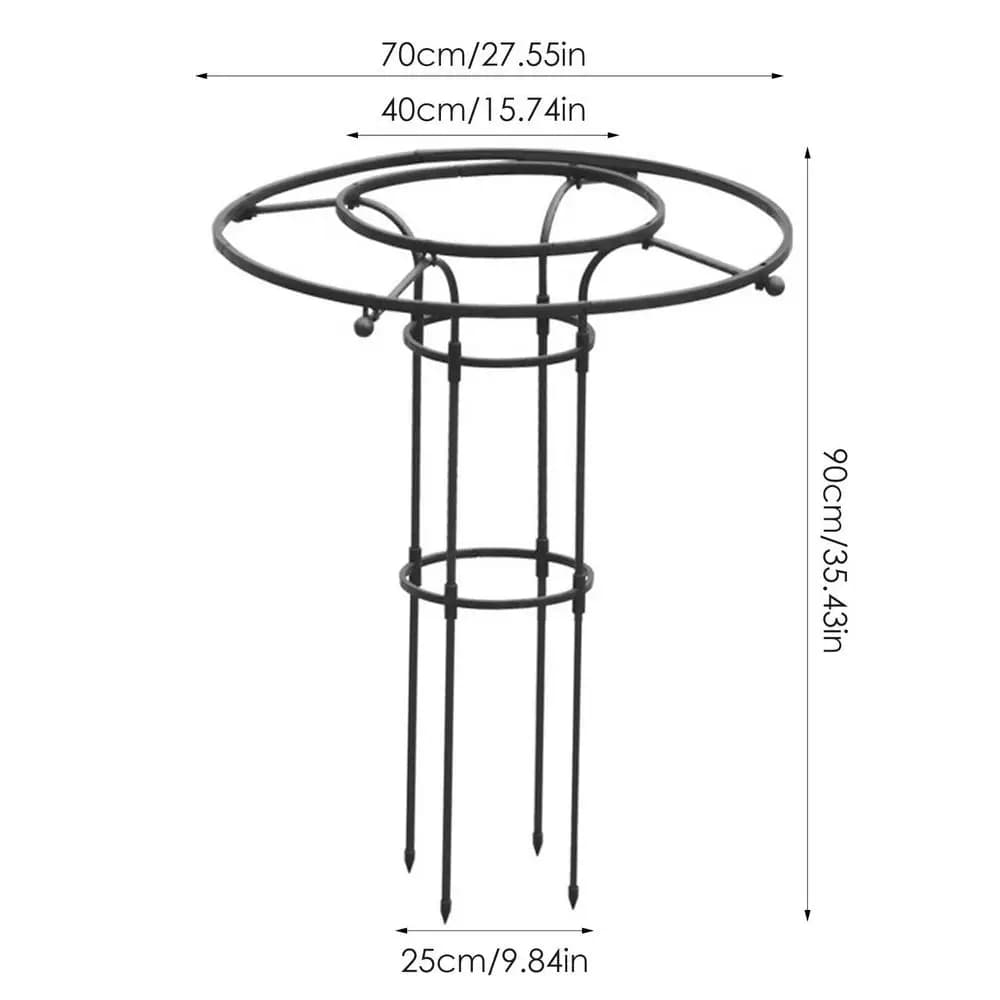 Treillis de jardin en forme de parapluie pour plantes grimpantes, support de treillis DIY pour plant