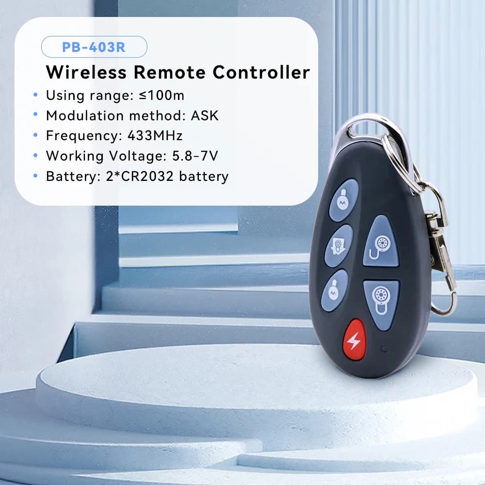 Alarme sirène Meian Focus 110 dB, système d'alarme de sécurité domestique, alarme sans fil 433 MHz p
