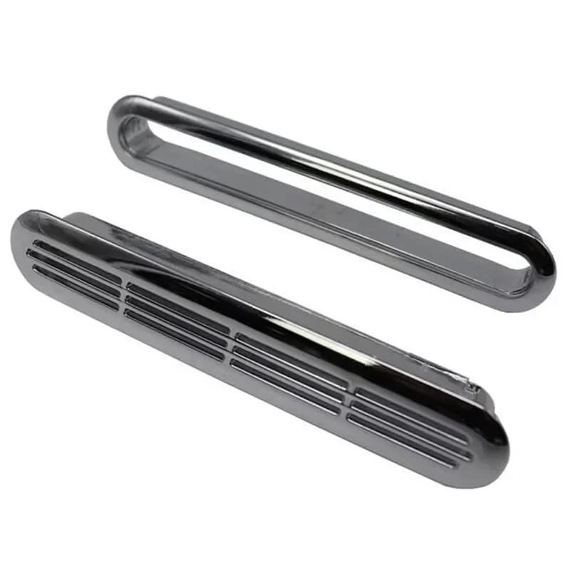 Persienne ovale en ABS pour ventilation, pour placard, armoire à chaussures, couvercle de trou de ve