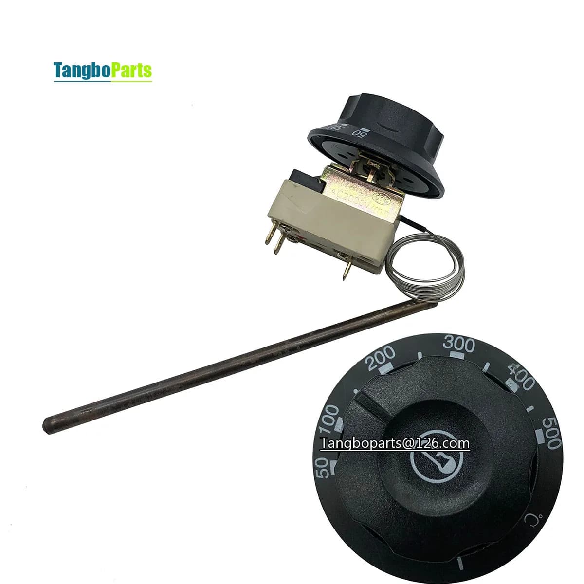 Thermostat avec sonde de capteur de température, accessoires pour four à pizza, résistant 50-500