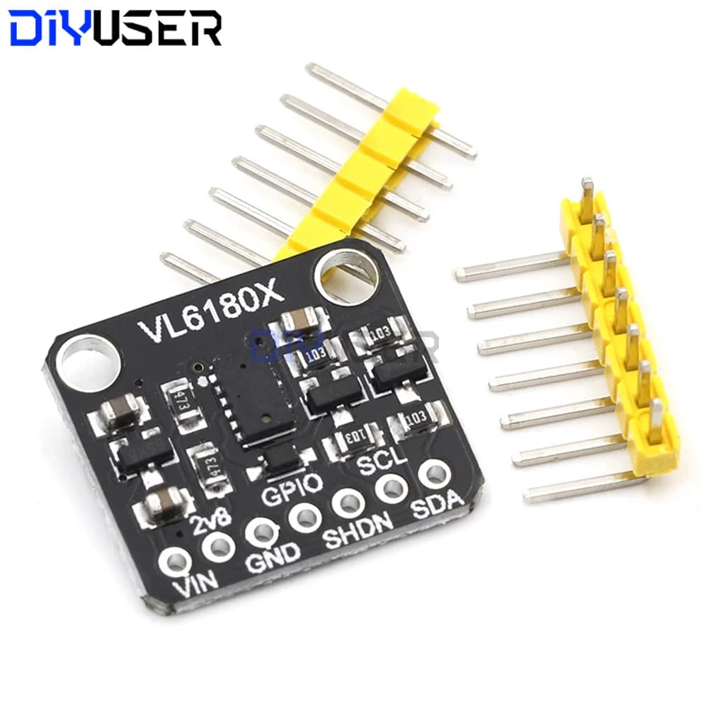 Module de capteur de distance VL6180X, détecteur de proximité par mesure de temps de vol (ToF), inte